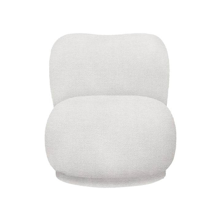 Rico Piccolo Lounge Chair Chairs Ferm Living Boucle Off-White Chair Only Without Swivel