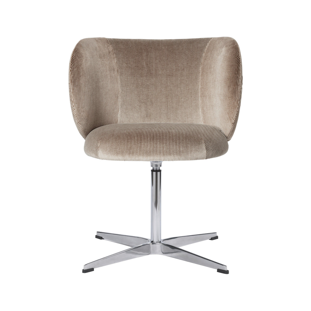 Rico Swivel Dining Chair Chairs Ferm Living Devore Velvet Flint Grey