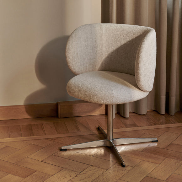 Rico Swivel Dining Chair Chairs Ferm Living