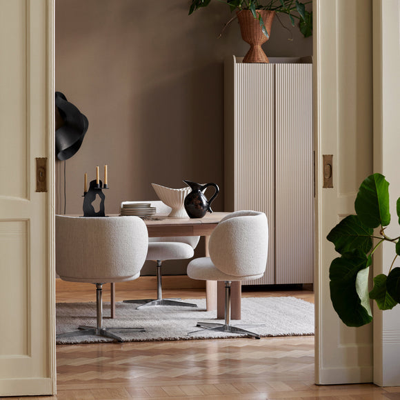 Rico Swivel Dining Chair Chairs Ferm Living