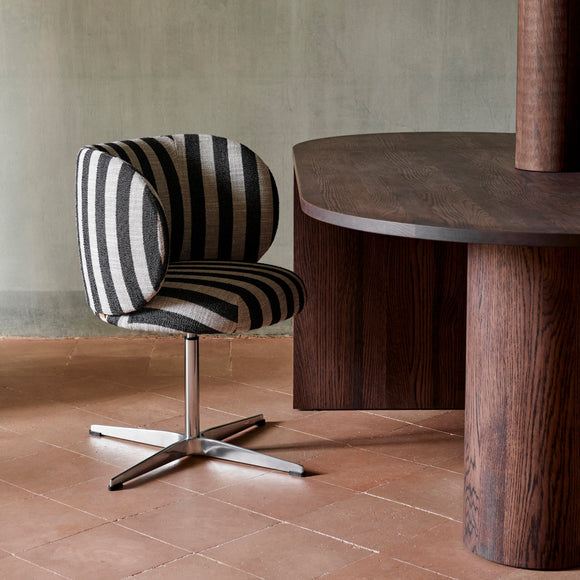 Rico Swivel Dining Chair Chairs Ferm Living