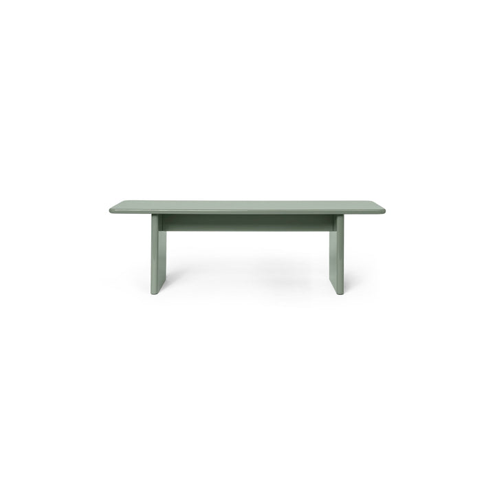 Rink Bench Benches Ferm Living Tea Green Small: 55.1 in width