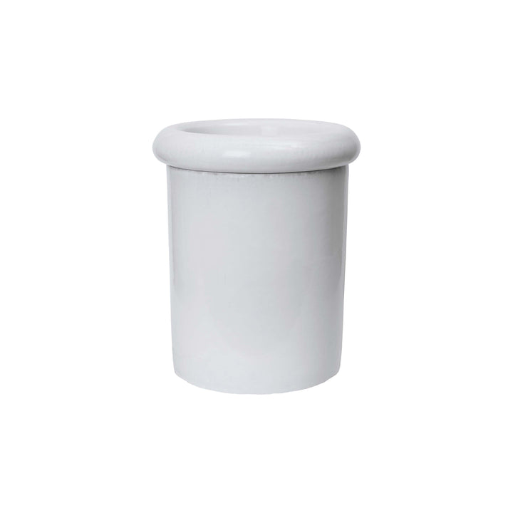 Rollo Outdoor Planter Planters Ferm Living White Small: 14.2 in height