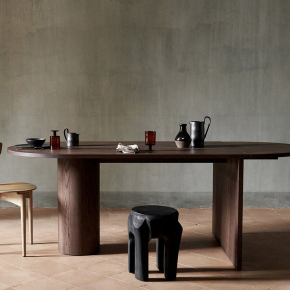 Root Stool Table & Bar Stools Ferm Living