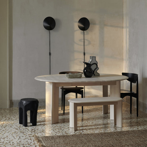 Root Stool Table & Bar Stools Ferm Living