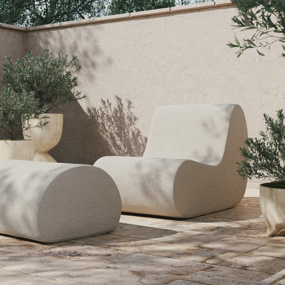 Rouli Pouf Outdoor Ottomans Ferm Living