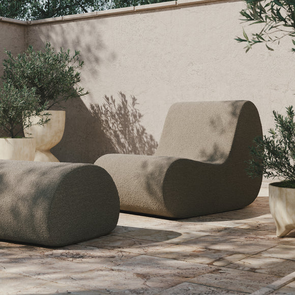 Rouli Pouf Outdoor Ottomans Ferm Living