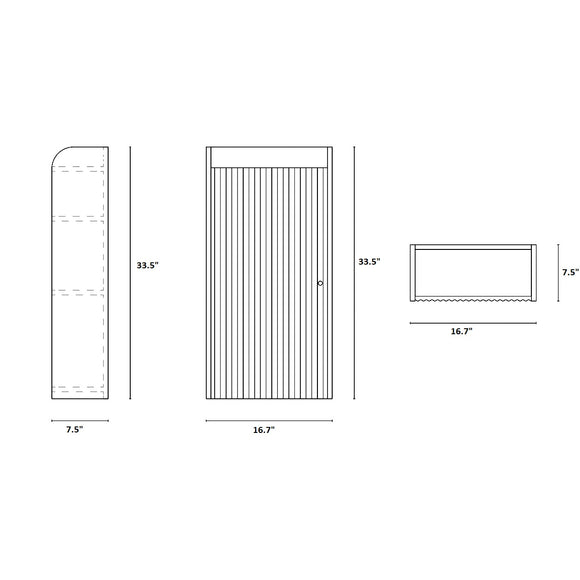 Sill Wall Cabinet Medicine Cabinets Ferm Living