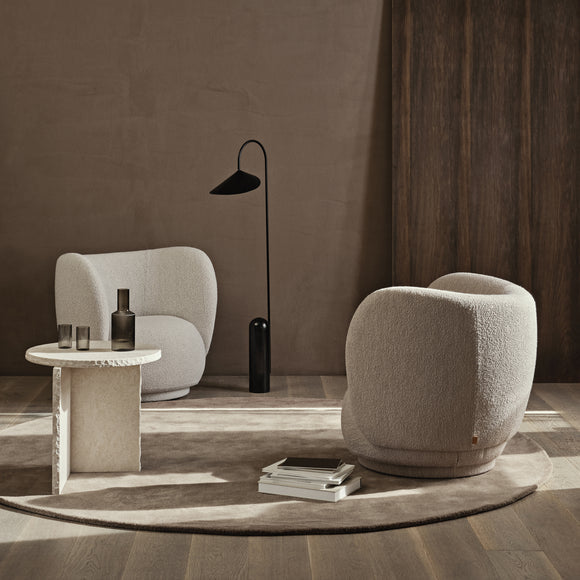 Stille Round Tufted Rug Rugs Ferm Living