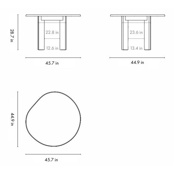 Tarn Dining Table Tables Ferm Living