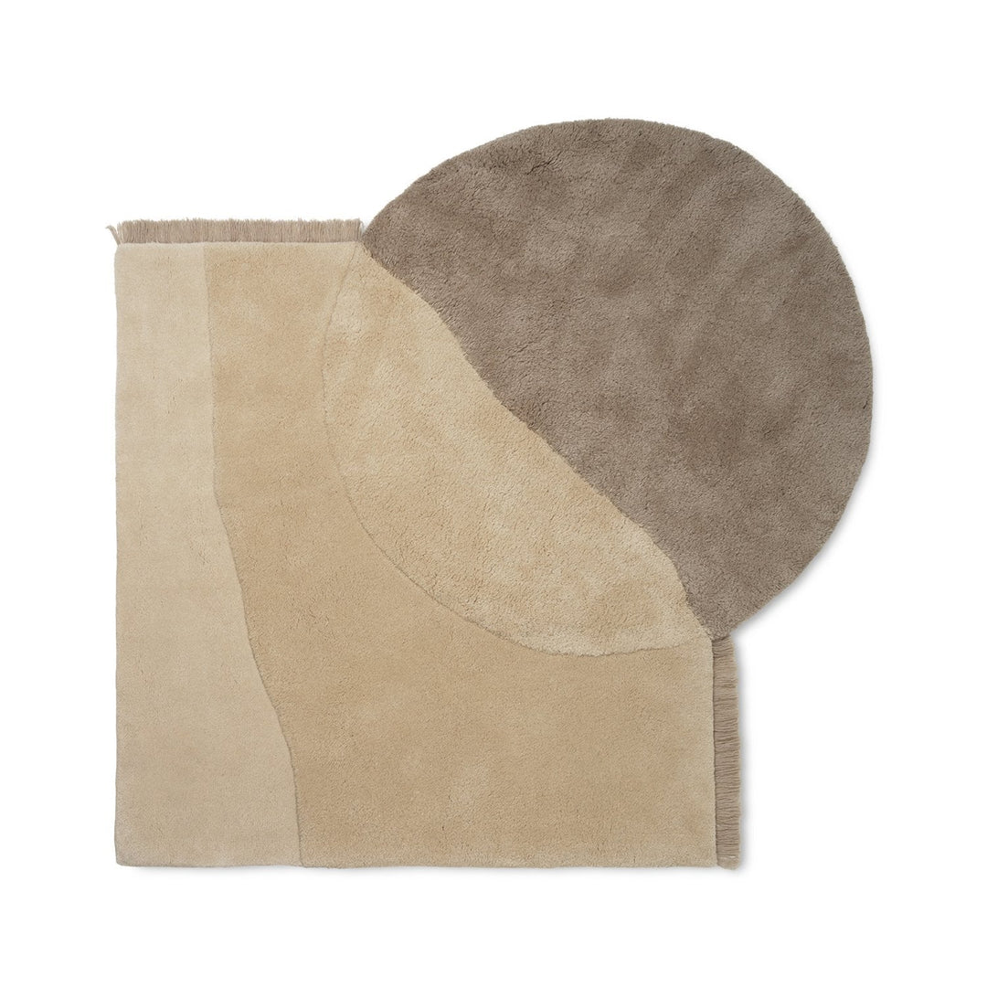 View Tufted Rug Rugs Ferm Living Beige