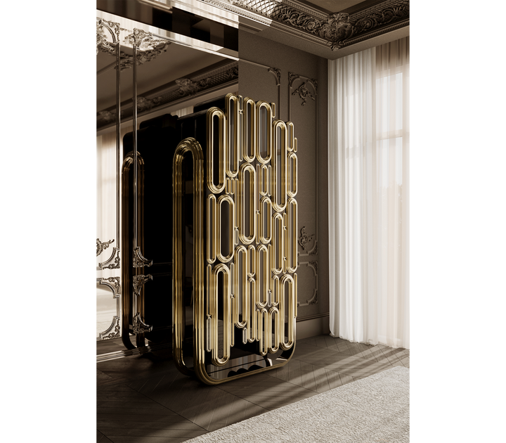 oblong gold cabinet Cabinets Boca Do Lobo