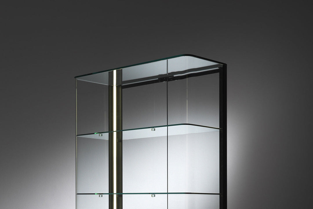 Aura Glass Curio Display Cabinets Fiam Italia