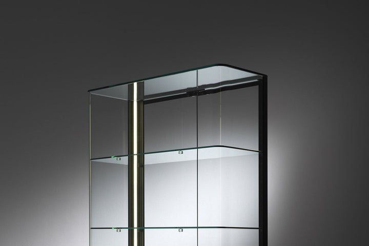Aura Glass Curio Display Cabinets Fiam Italia