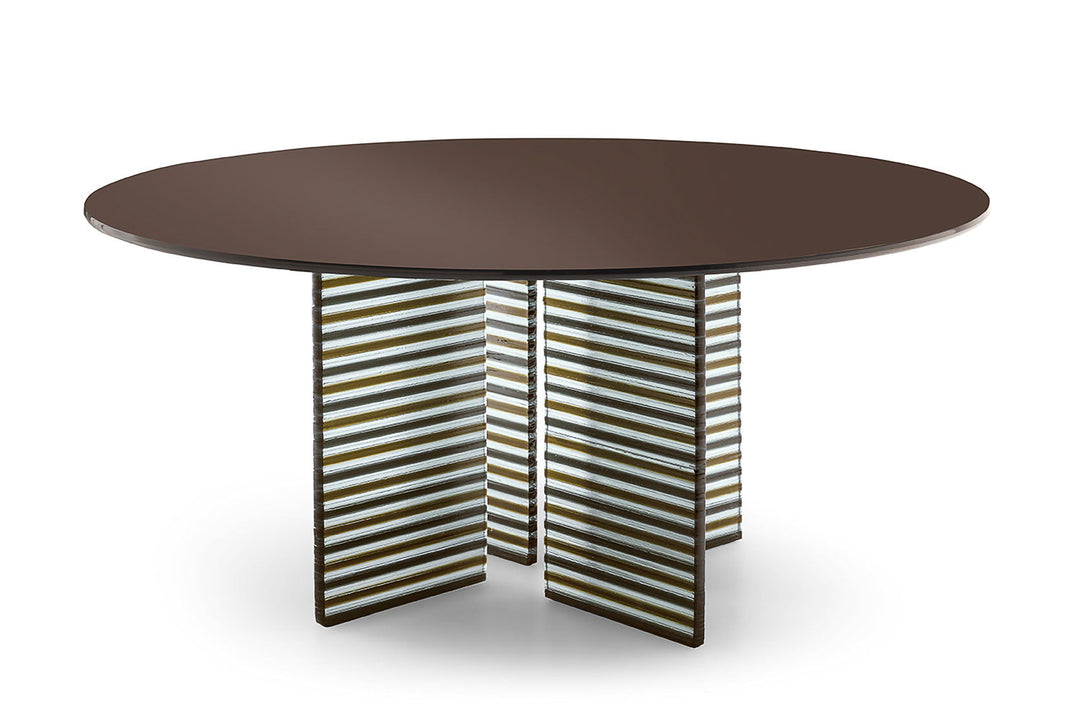Big Wave Round Dining Table Dining Tables Fiam Italia