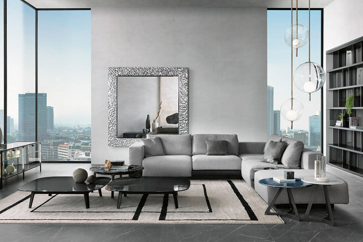 Carrara Sectional Sofa with Peninsula Sectionals Fiam Italia
