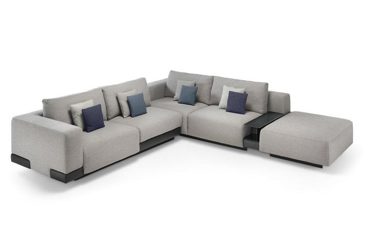 Carrara Sectional Sofa with Peninsula Sectionals Fiam Italia