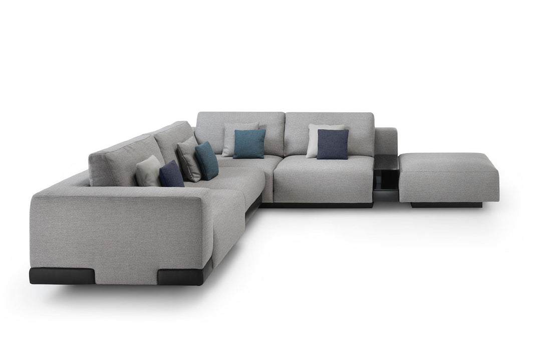 Carrara Sectional Sofa with Peninsula Sectionals Fiam Italia