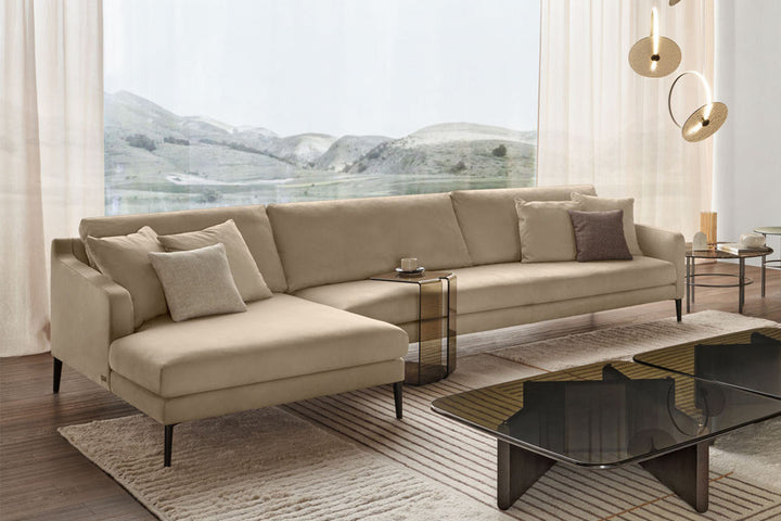 Condense Sectional Sofa with Chaise Sectionals Fiam Italia