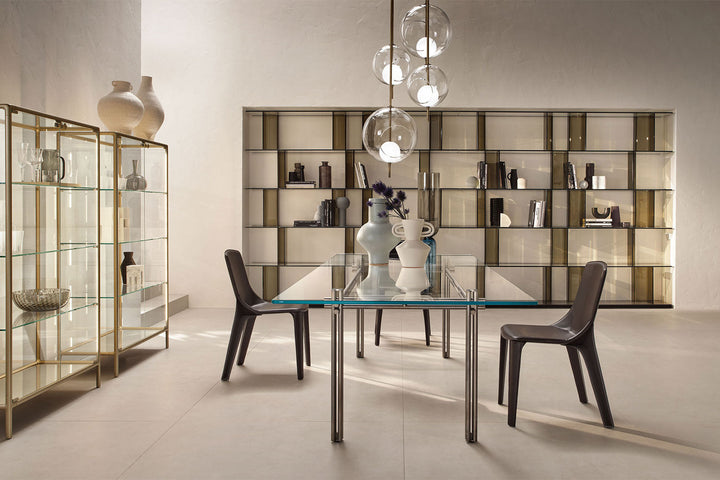 Cristaline Flat Dining Table Dining Tables Fiam Italia