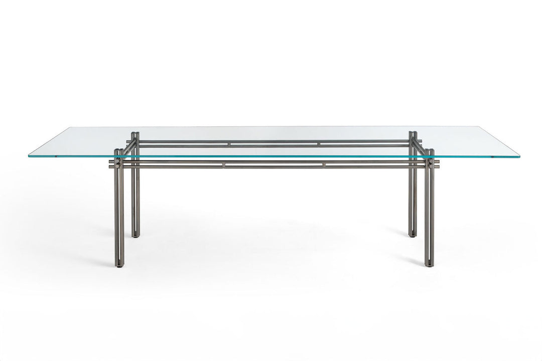 Cristaline Flat Dining Table Dining Tables Fiam Italia