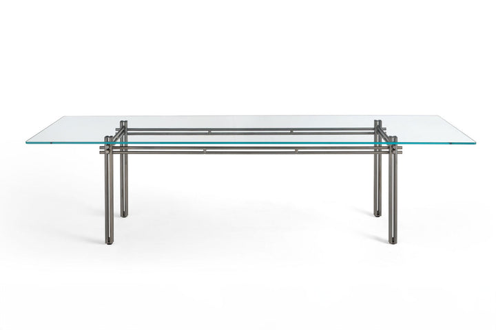 Cristaline Flat Dining Table Dining Tables Fiam Italia