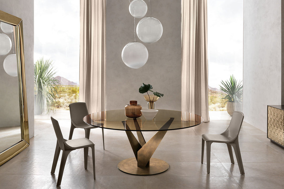 Epsylon Round Table Kitchen Tables Fiam Italia