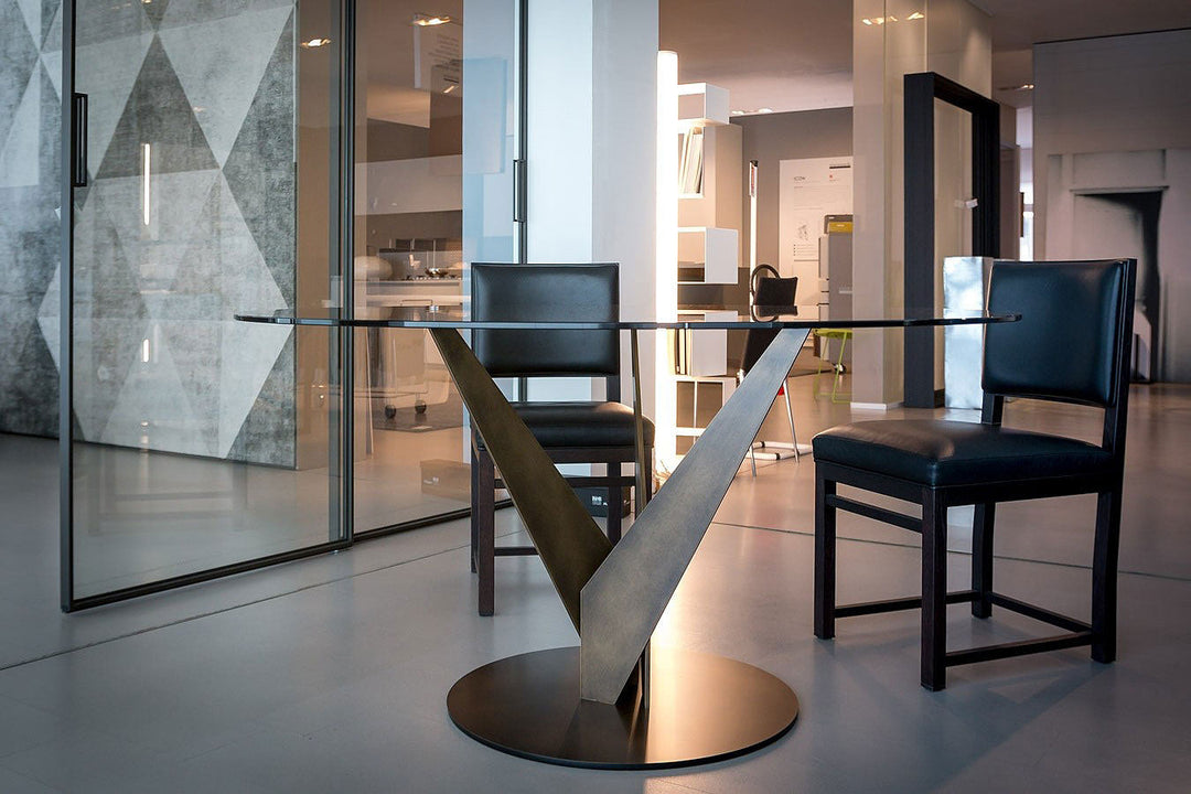 Epsylon Round Table Kitchen Tables Fiam Italia