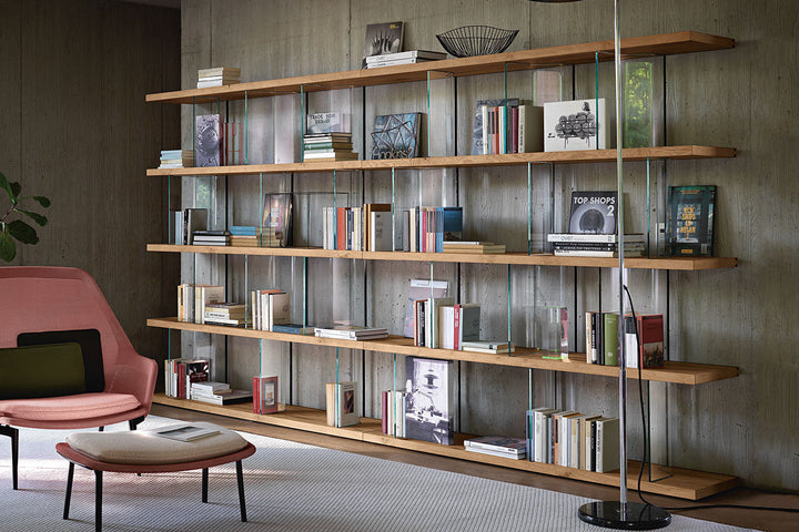 Inori Bookshelf Bookshelves Fiam Italia