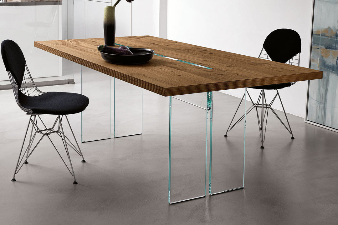LLT Wood Dining Table Dining Tables Fiam Italia