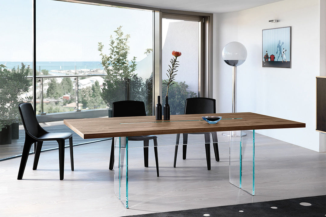 LLT Wood Dining Table Dining Tables Fiam Italia