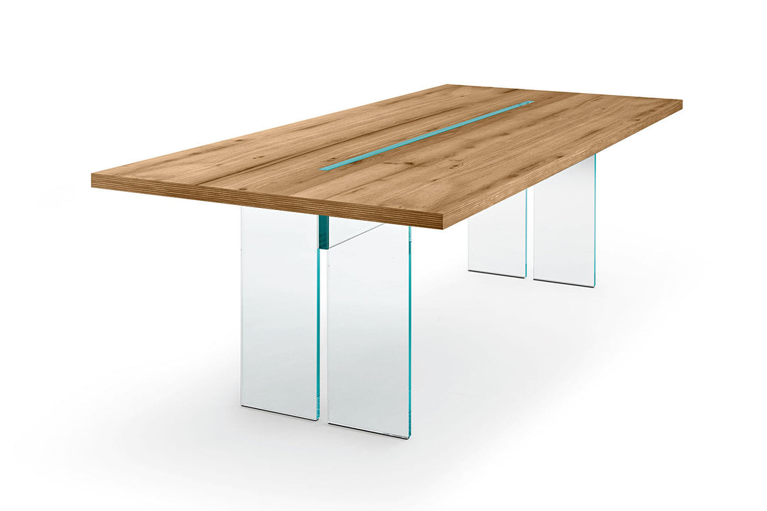 LLT Wood Dining Table Dining Tables Fiam Italia