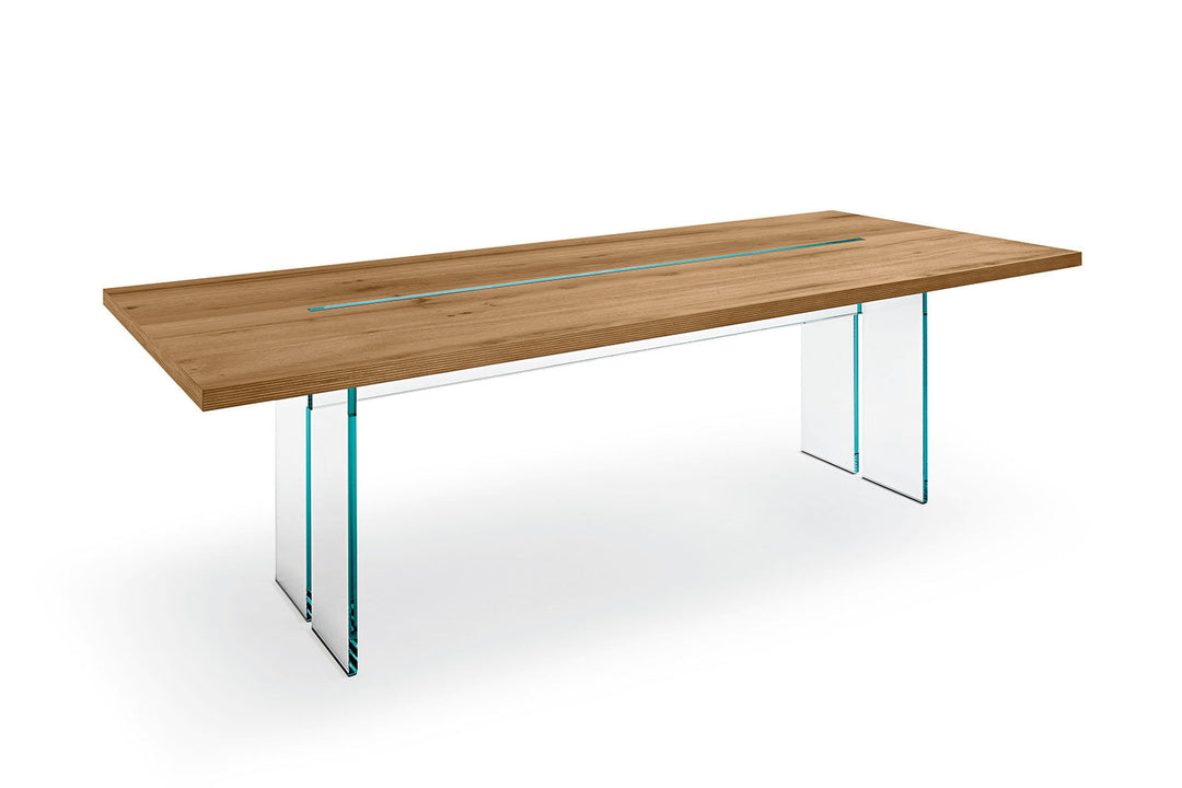 LLT Wood Dining Table Dining Tables Fiam Italia