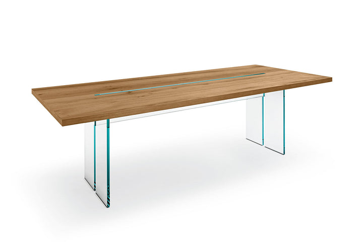 LLT Wood Dining Table Dining Tables Fiam Italia