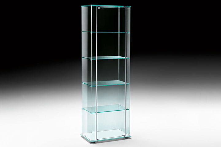 Milo Day Glass Curio Display Cabinets Fiam Italia