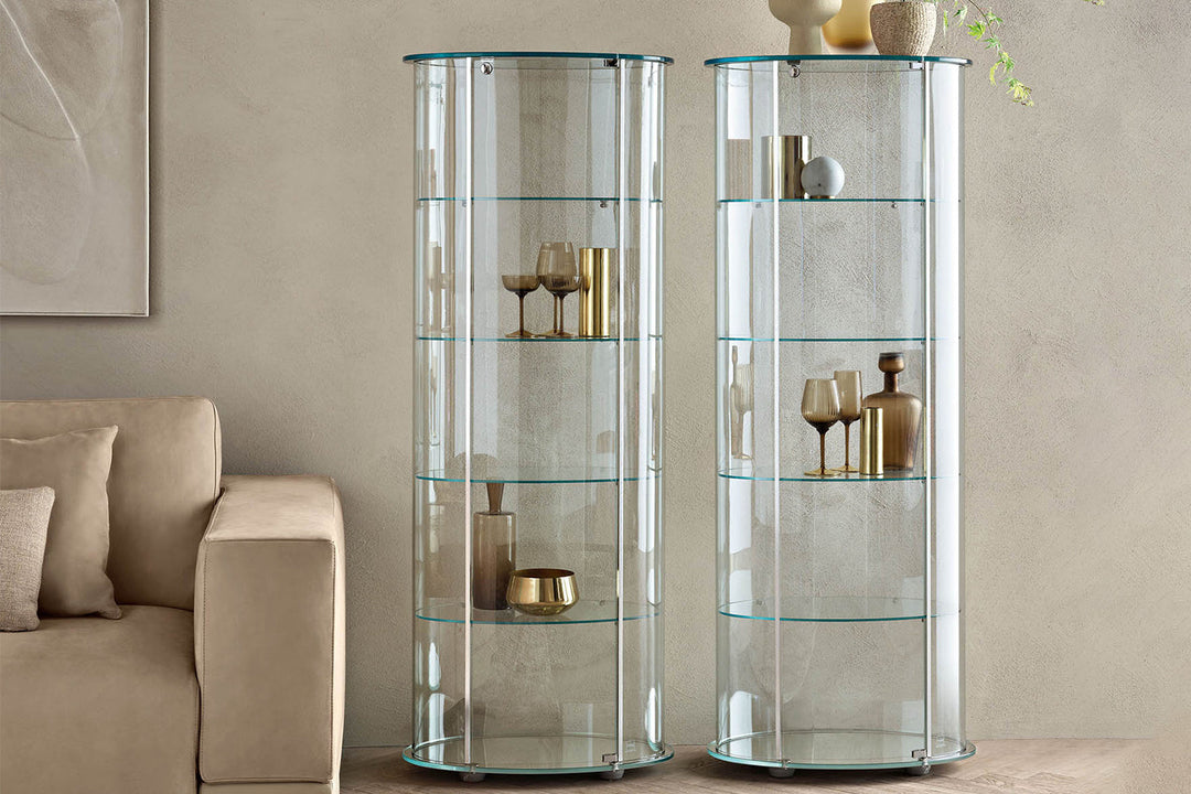 Palladio Curio Display Cabinets Fiam Italia
