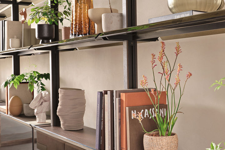 Remind Bookshelf Composition 7B Bookcases Fiam Italia