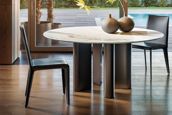 Filly Hard Leather Dining Chair Bonaldo