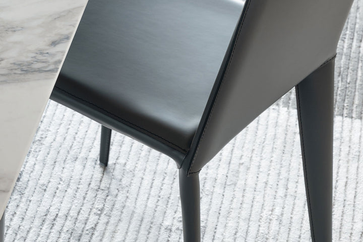 Filly Hard Leather Dining Chair Bonaldo