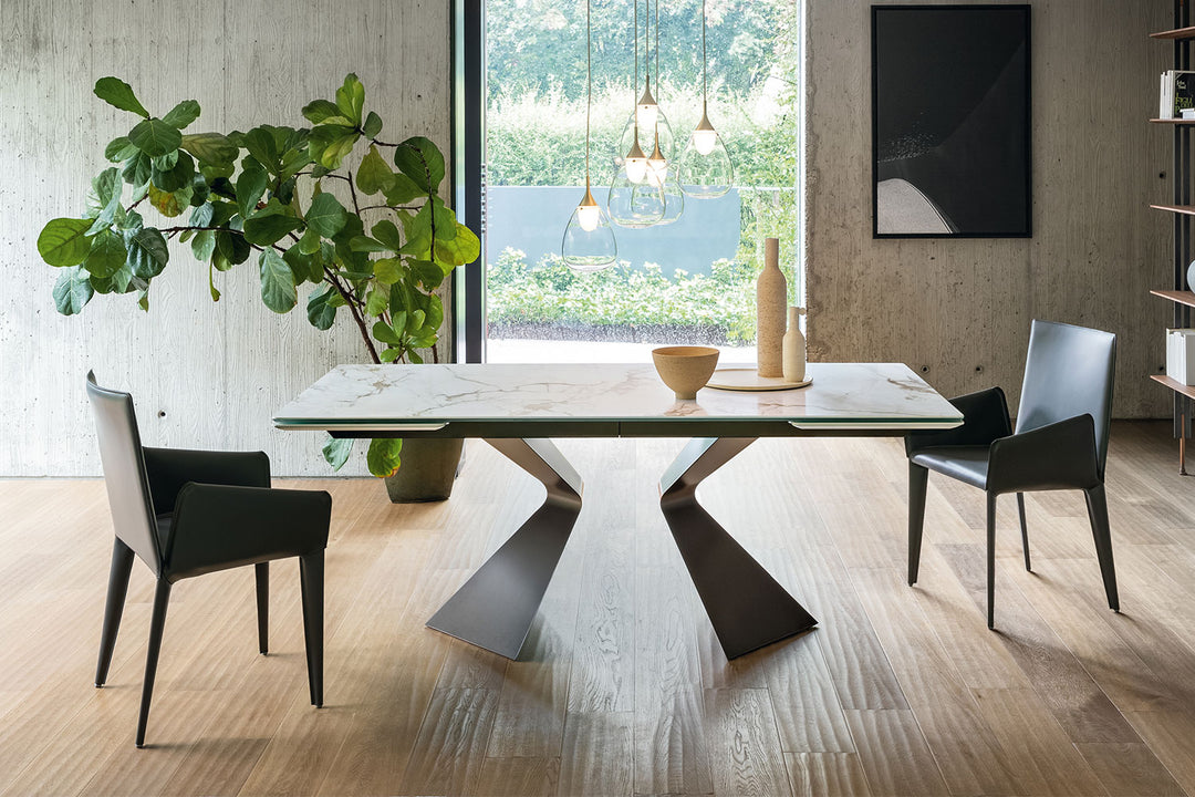 Filly Hard Leather Dining Chair Bonaldo