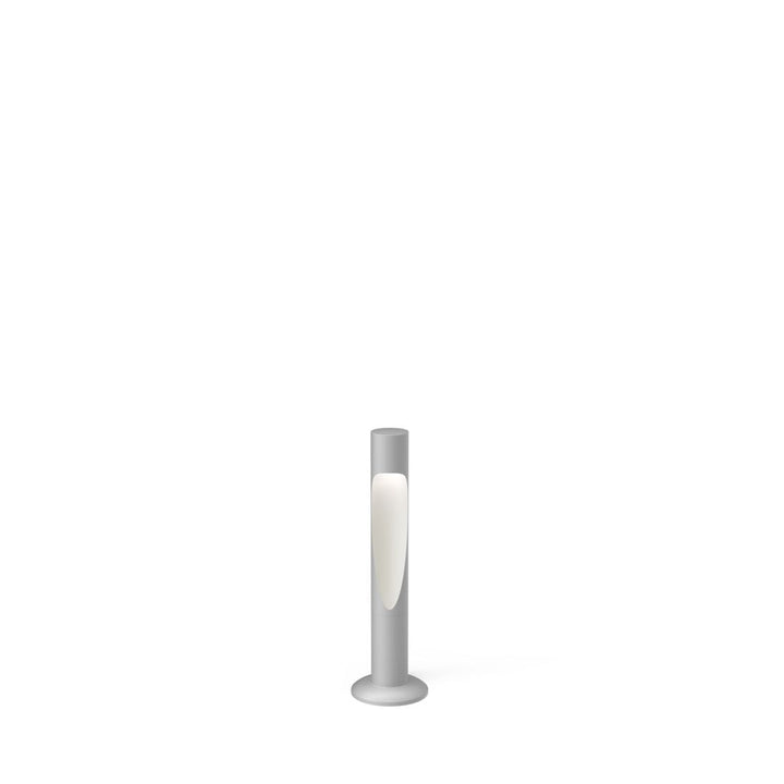 Flindt Garden Outdoor Bollard Light without Power Supply Louis Poulsen Natural Paint Aluminum Short / 2700K - Warm White Anchor