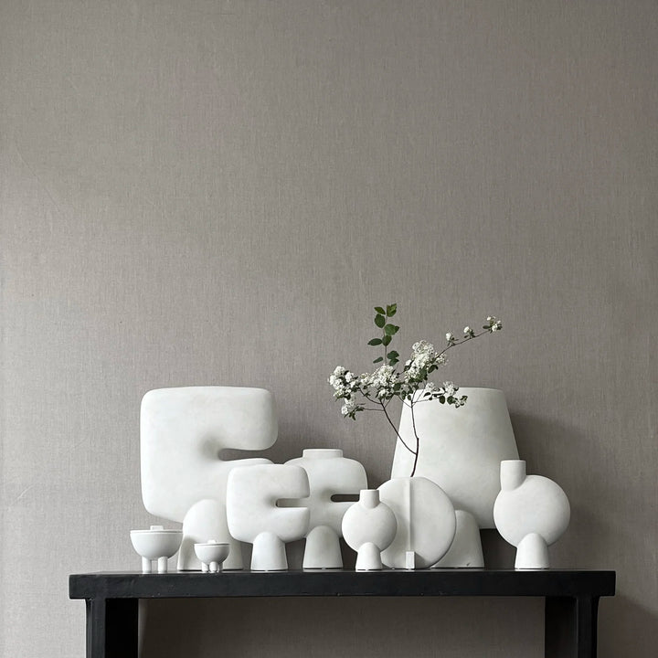 Duck Jar, Mini - Bone White Decorative Jar 101 Copenhagen   