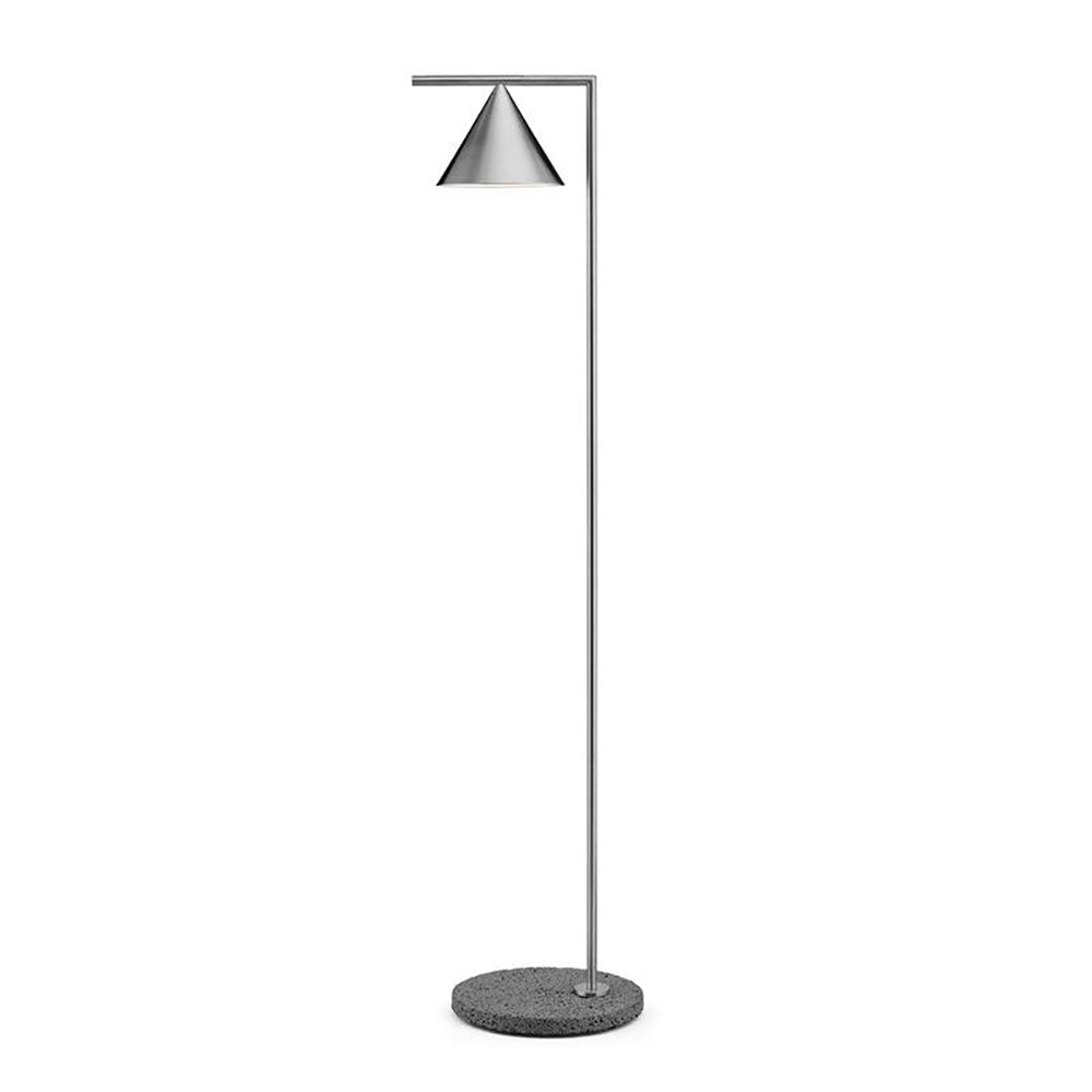 Captain Flint Outdoor Floor Lamp Floor Lamps FLOS Brushed Stainless Steel / Occhio Di Pernice Base 2700K - Warm White