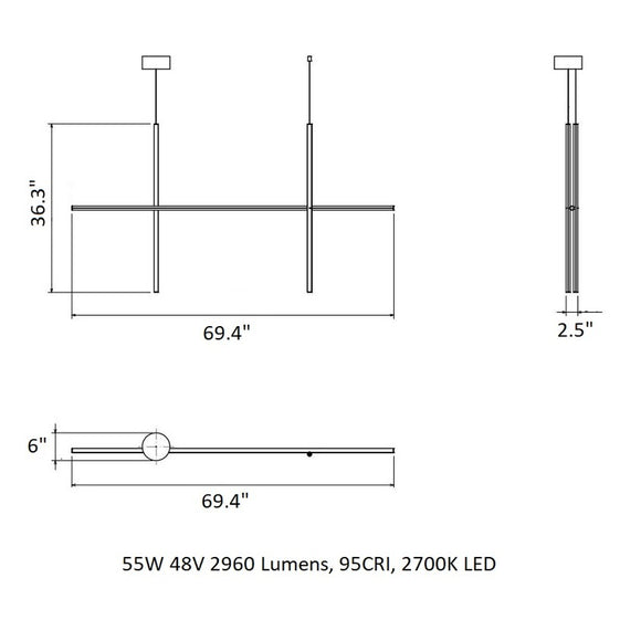 Coordinates Suspension Light Lighting FLOS