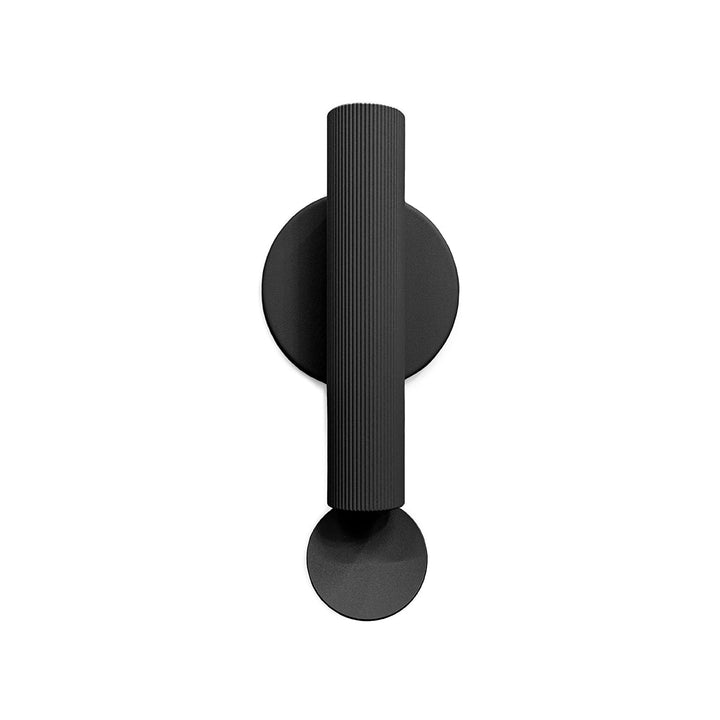 Flauta Wall Sconce Wall Light Fixtures FLOS Black Small: 8.9 in height