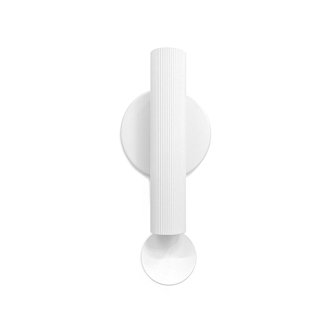 Flauta Wall Sconce Wall Light Fixtures FLOS White Small: 8.9 in height