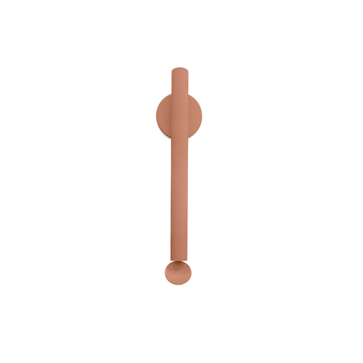 Flauta Wall Sconce Wall Light Fixtures FLOS Anodized Copper Medium: 19.7 in height