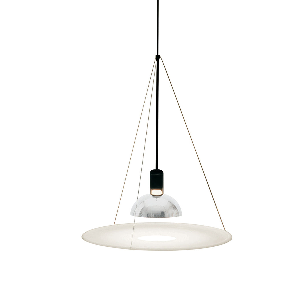 Frisbi Pendant Light Lighting FLOS FU250000 - Nickel