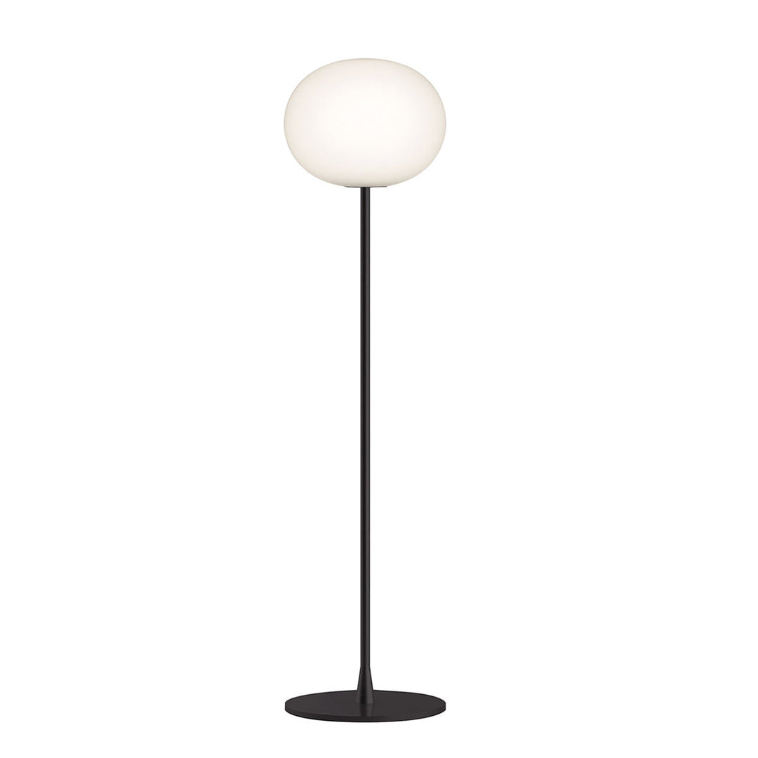 Glo-Ball Floor Lamp Floor Lamps FLOS Matte Black Small: 53.1 in height