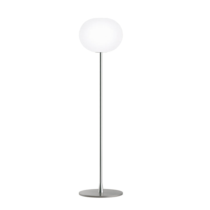 Glo-Ball Floor Lamp Floor Lamps FLOS Silver Small: 53.1 in height